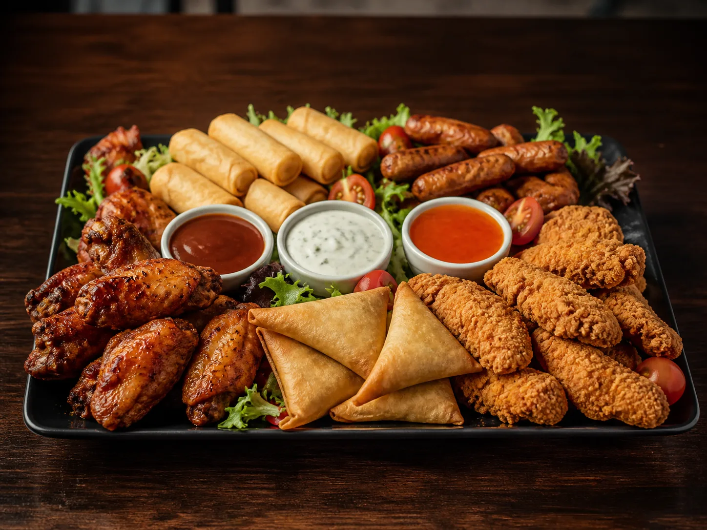 Large mixed savoury Parkview platter for five people